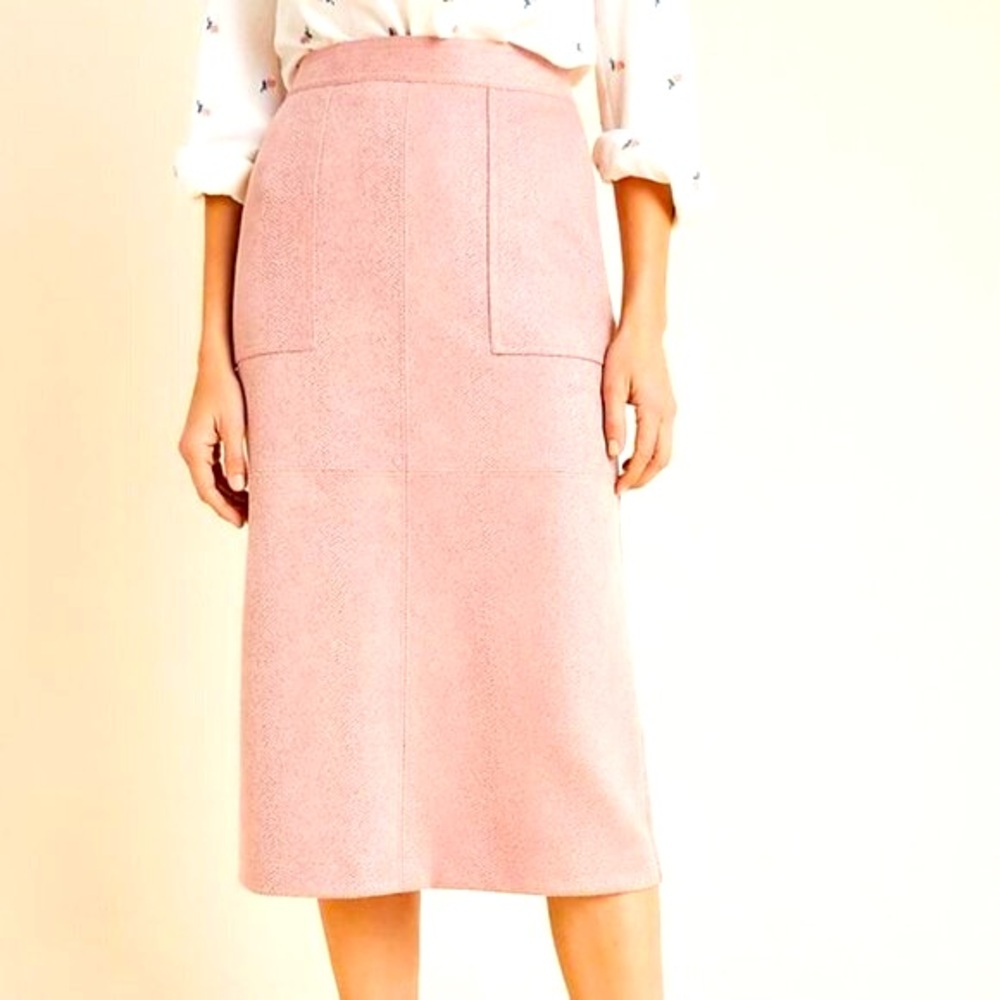 Current Air Pink Pencil Skirt